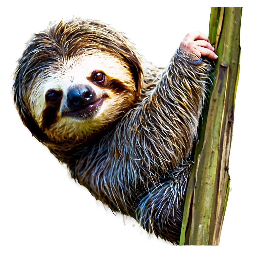 Sloth In Nature Png Ngc23 PNG