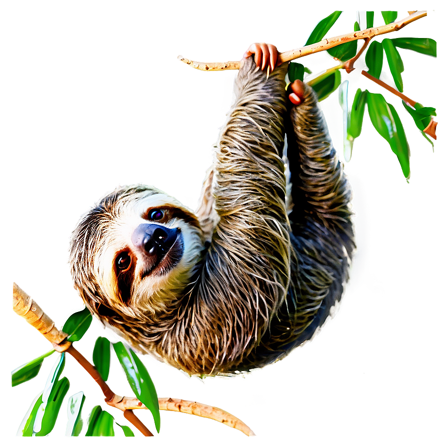 Sloth In Tree Png 51 PNG