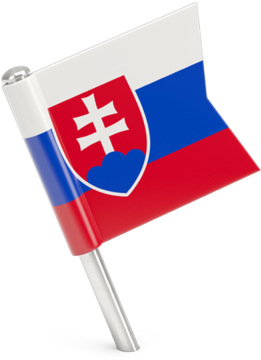 Slovakia Flag Waving PNG