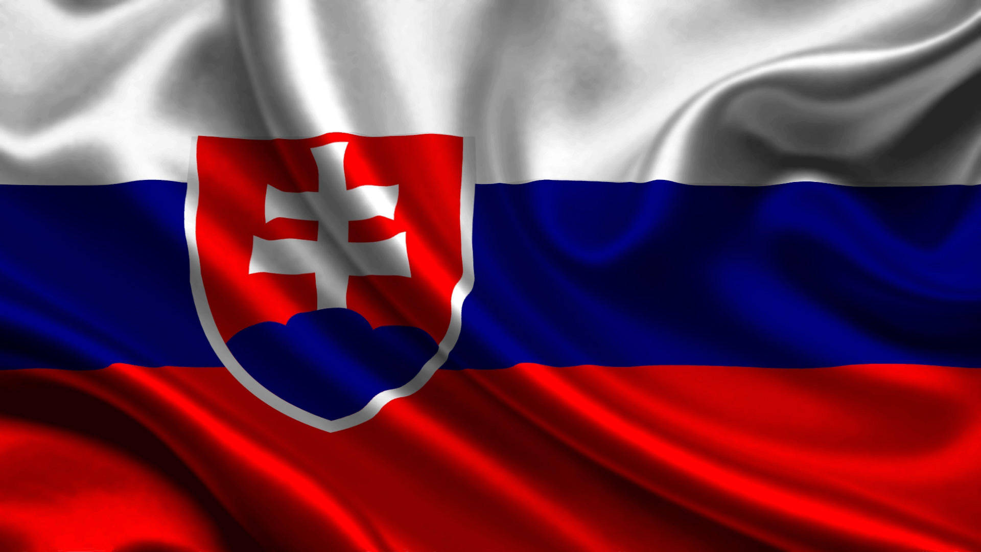 Slovakiets Flag Wallpaper