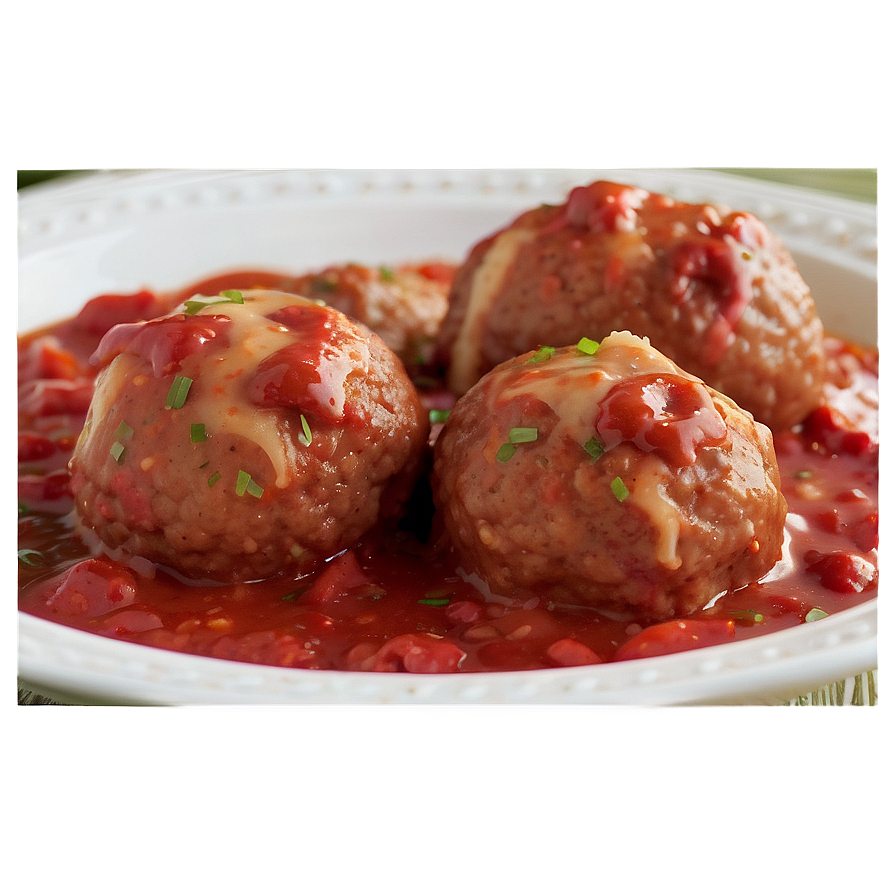 Slow Cooker Meatball Delight Png 06242024 PNG