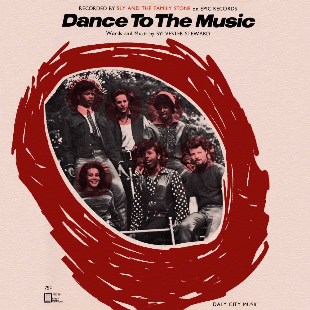 Slyund Die Family Stone Tanzen Zu Der Musik. Wallpaper