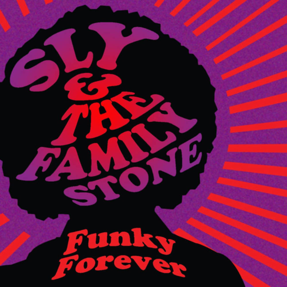 Sly And The Family Stone Grafisk Kunst Wallpaper