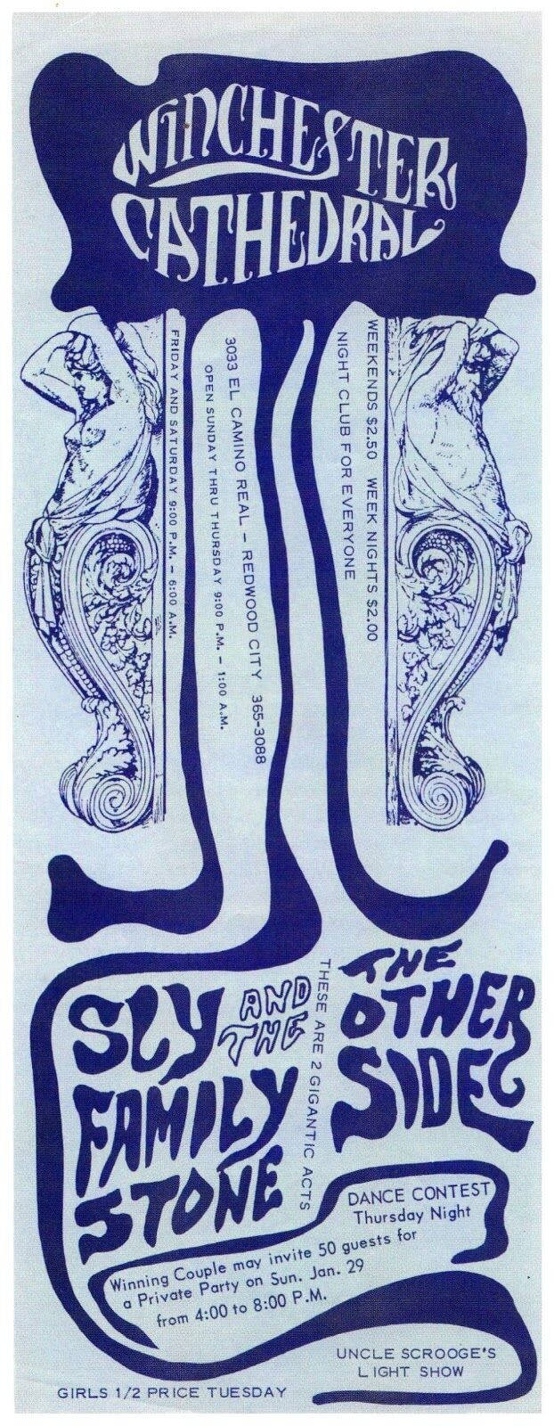 Progetto Di Poster Di Sly And The Family Stone Sfondo