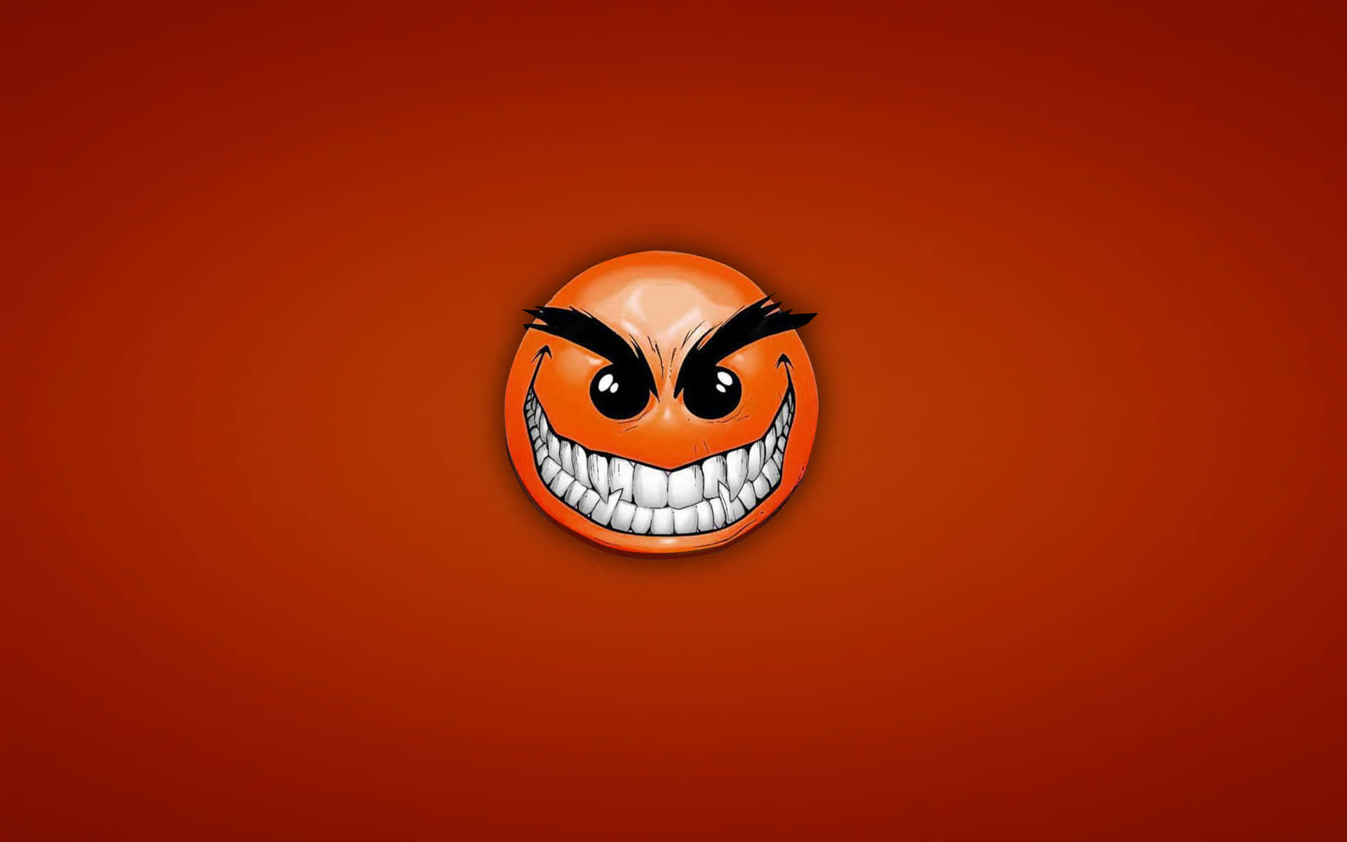 Sly Face Emoji Wallpaper