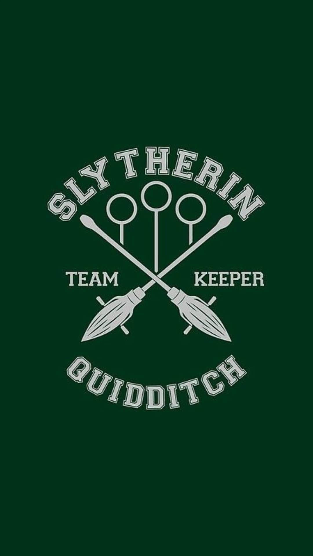 Slytherin Aesthetic Quidditch Team Keeper Wallpaper