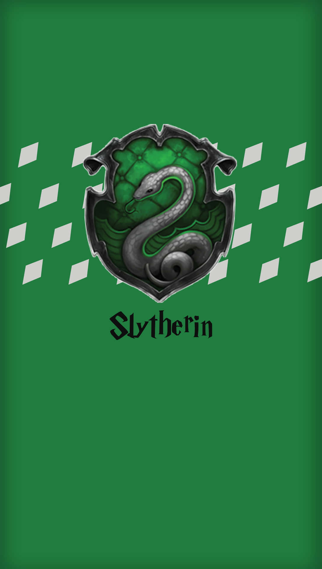 Show your true colors with a Slytherin Background