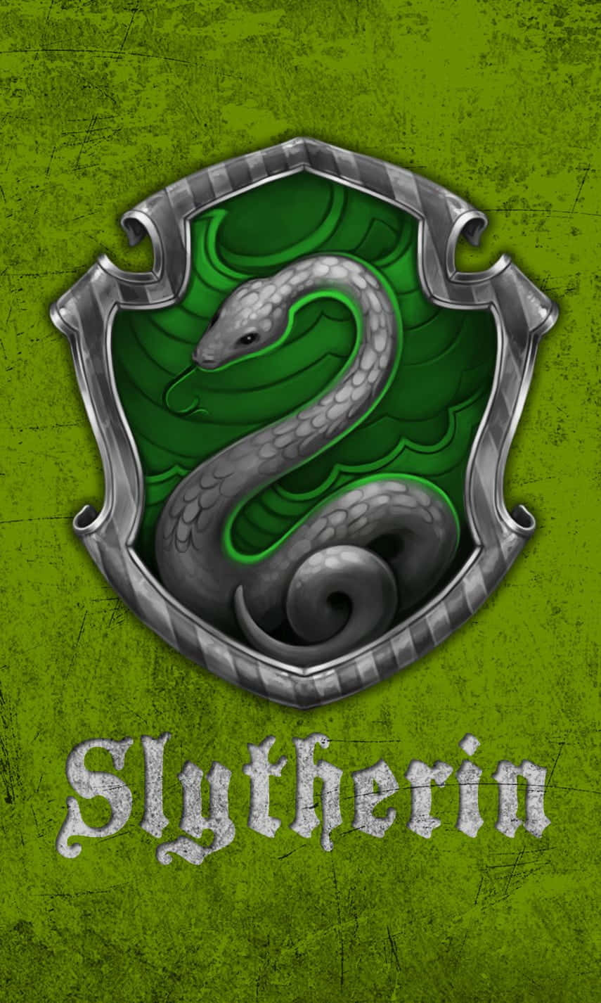 Un'illustrazionedella Famosa Casa Di Harry Potter, Slytherin.