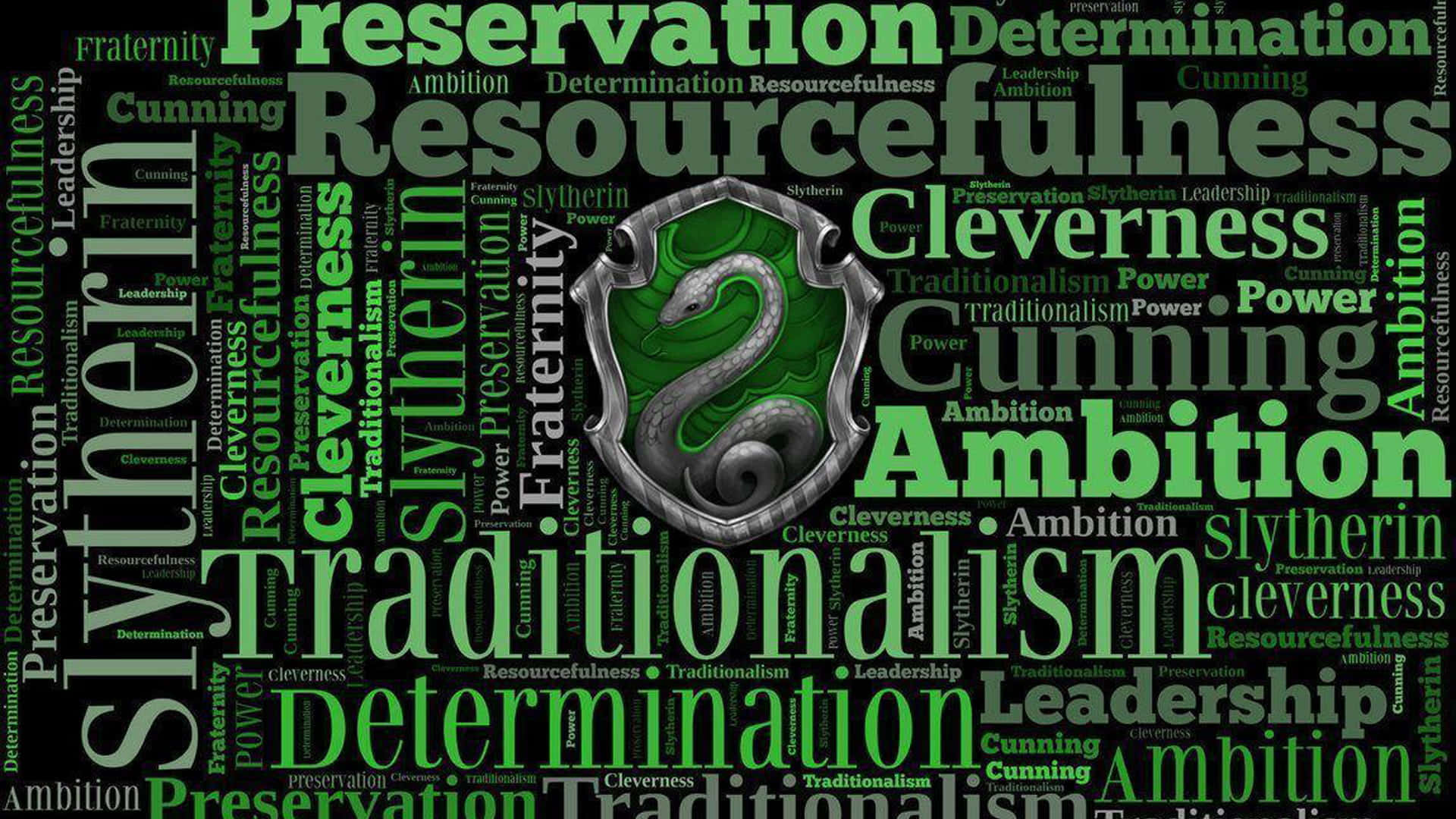 Welcome to the House of Slytherin