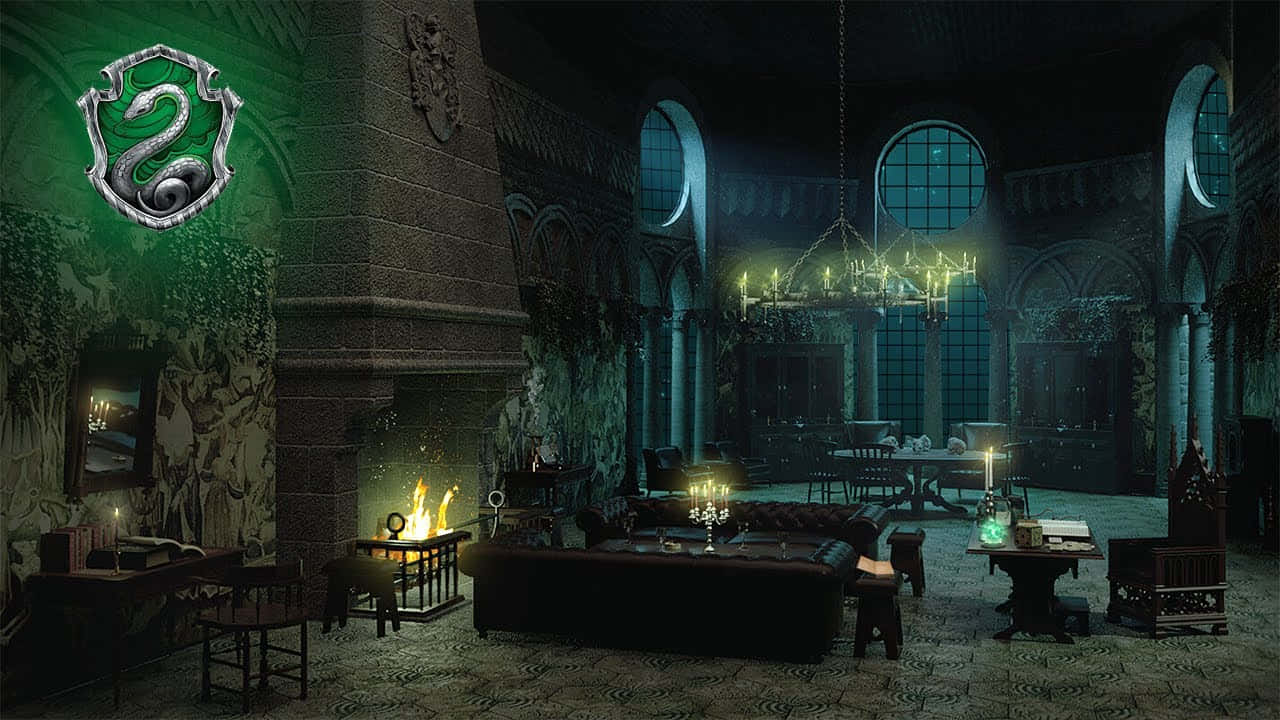 Salle Commune De Serpentard Harry Potter Fond d'écran