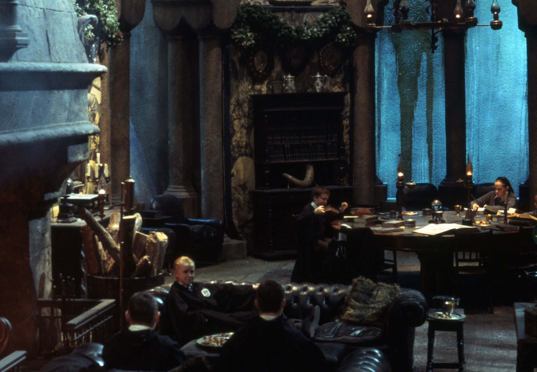 Salle Commune De Serpentard Harry Potter Fond d'écran