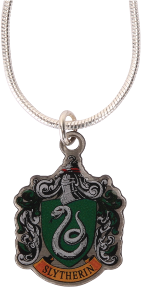 Slytherin Crest Pendant Necklace PNG