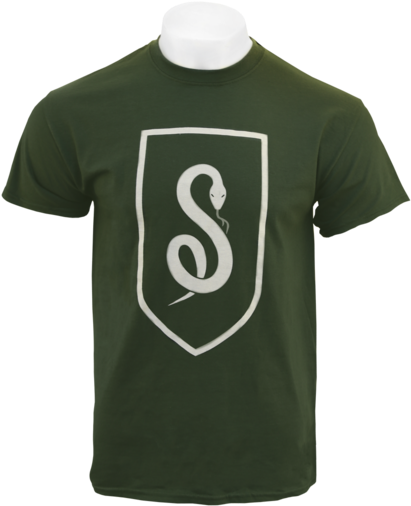 Slytherin Crest T Shirt Design PNG