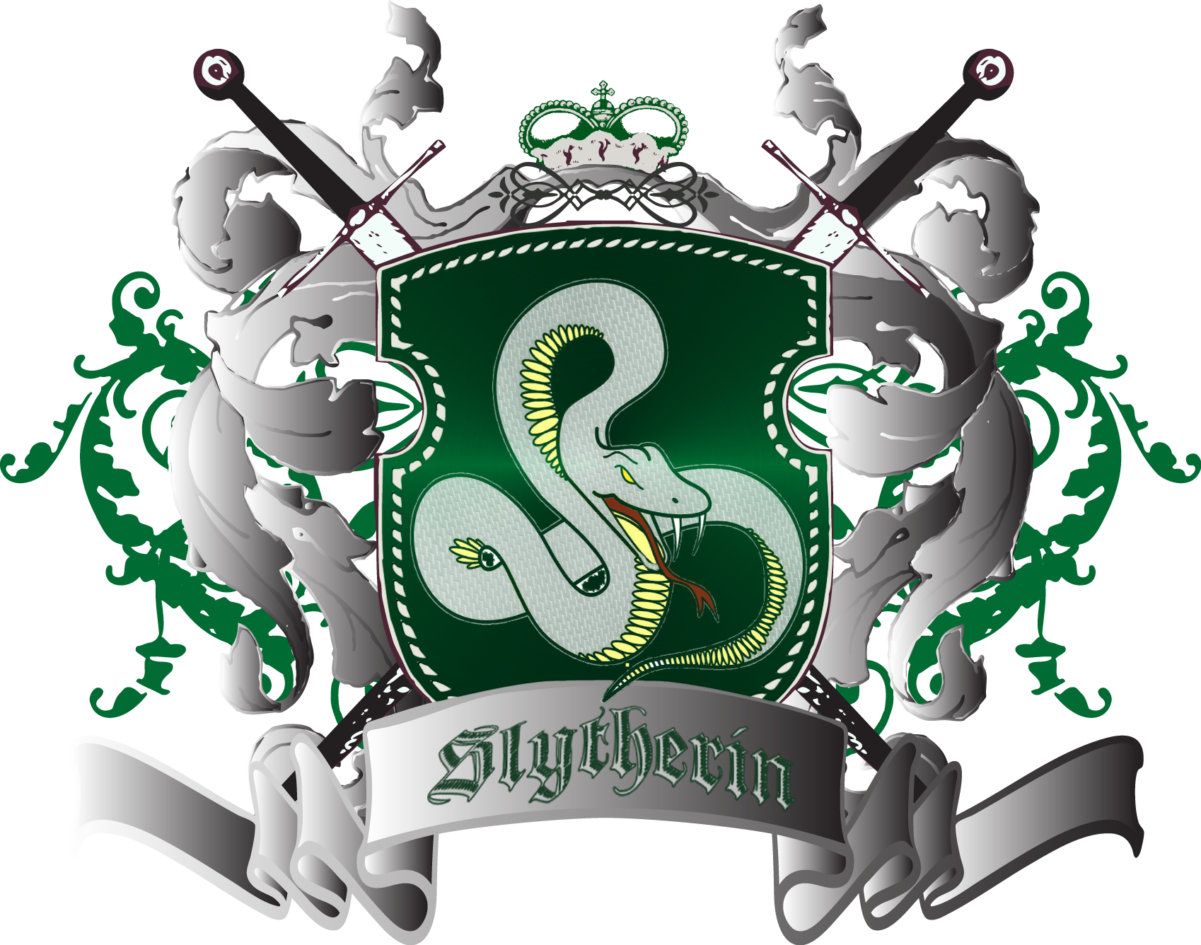 Slytherin House Crest PNG