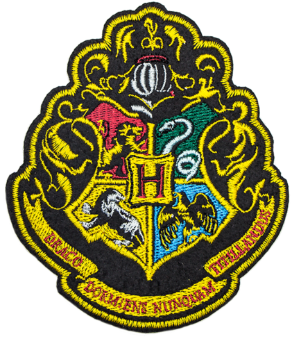 Slytherin House Crest Embroidery PNG