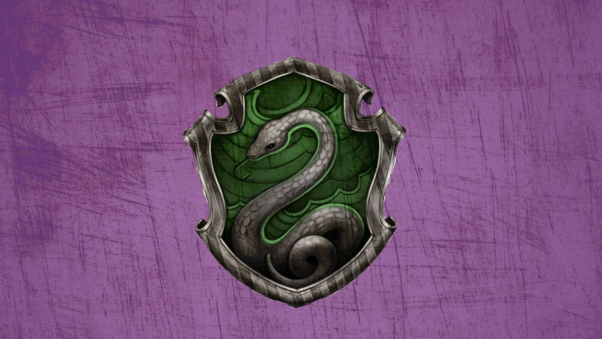 Slytherin Logo Purple Art