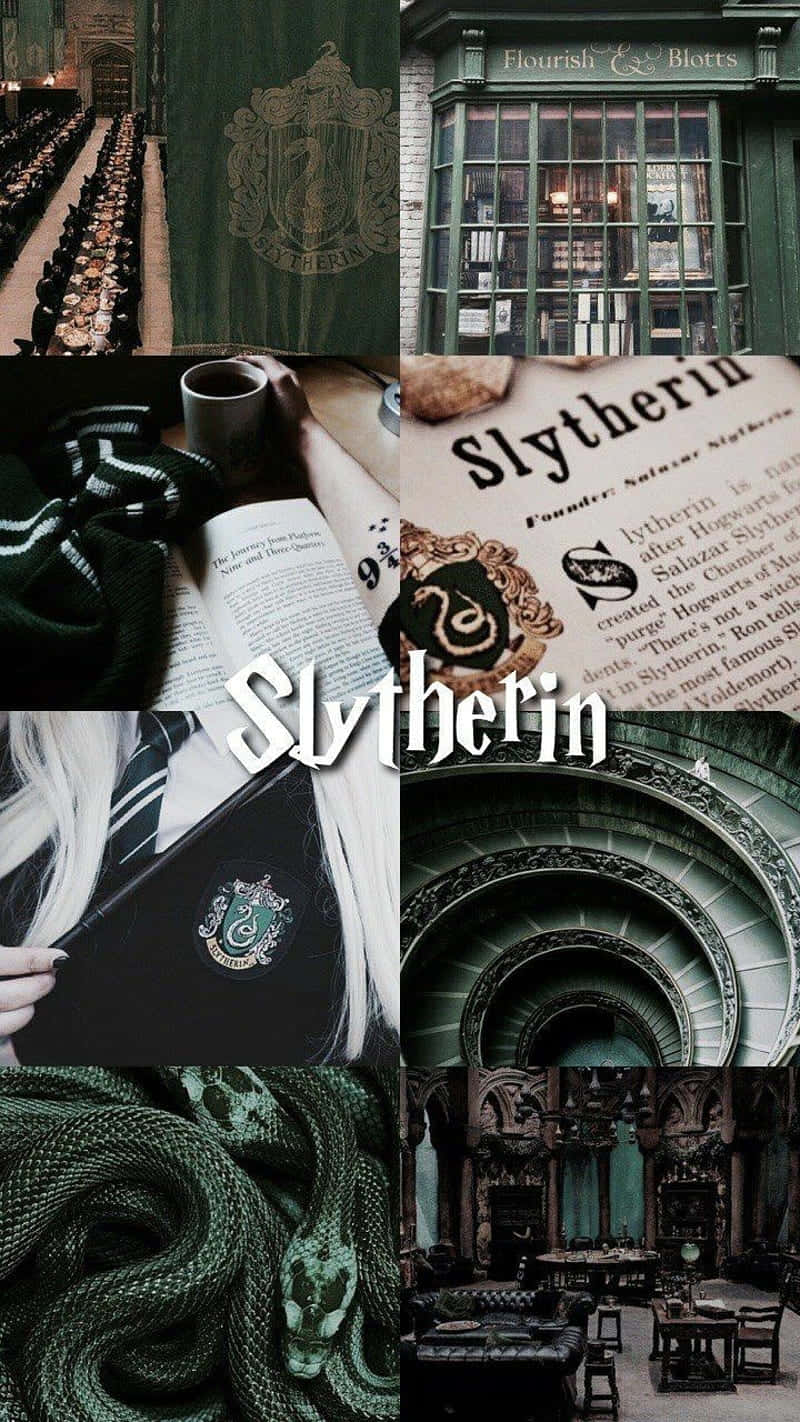 Get a Phone Fit for a Slytherin Wallpaper