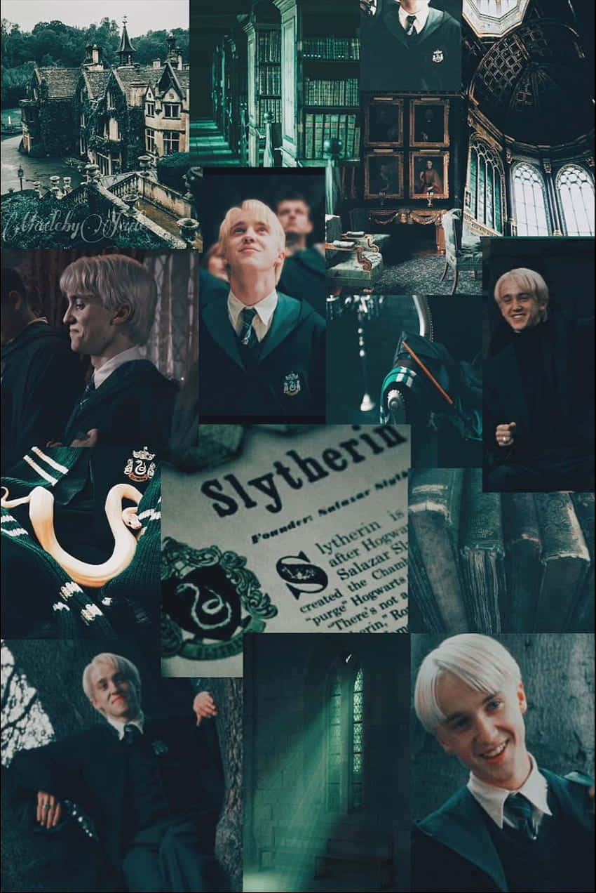 Harrypotter Collage Von Sarah Savage Wallpaper