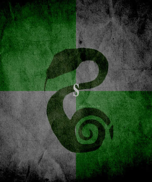 "Stay Connected with the Slytherin Phone, Official Phone of Slytherin House" Wallpaper