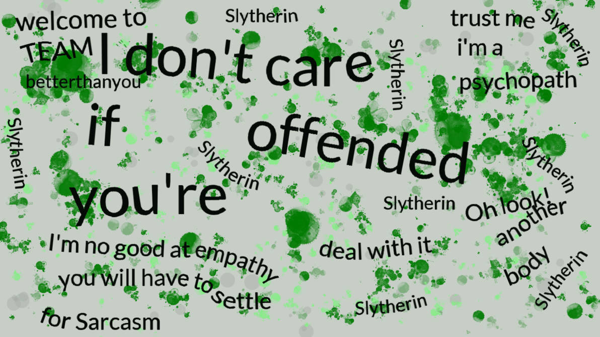 Slytherin Quotes On Stains