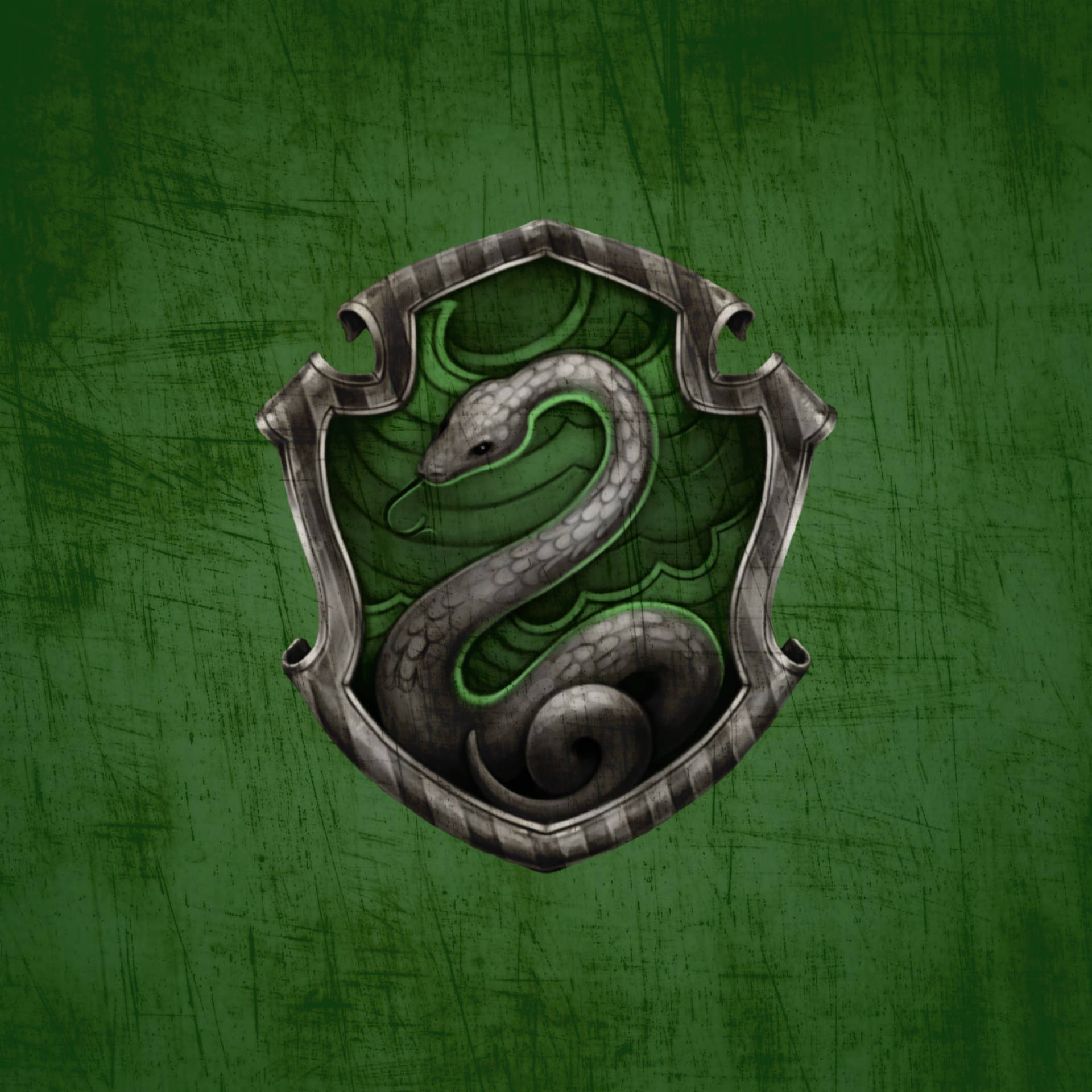 Slytherin Snake Green Emblem
