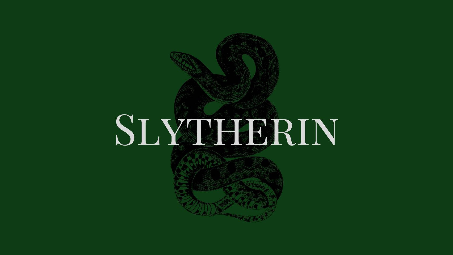 Slytherin Snake Harry Potter Laptop Wallpaper