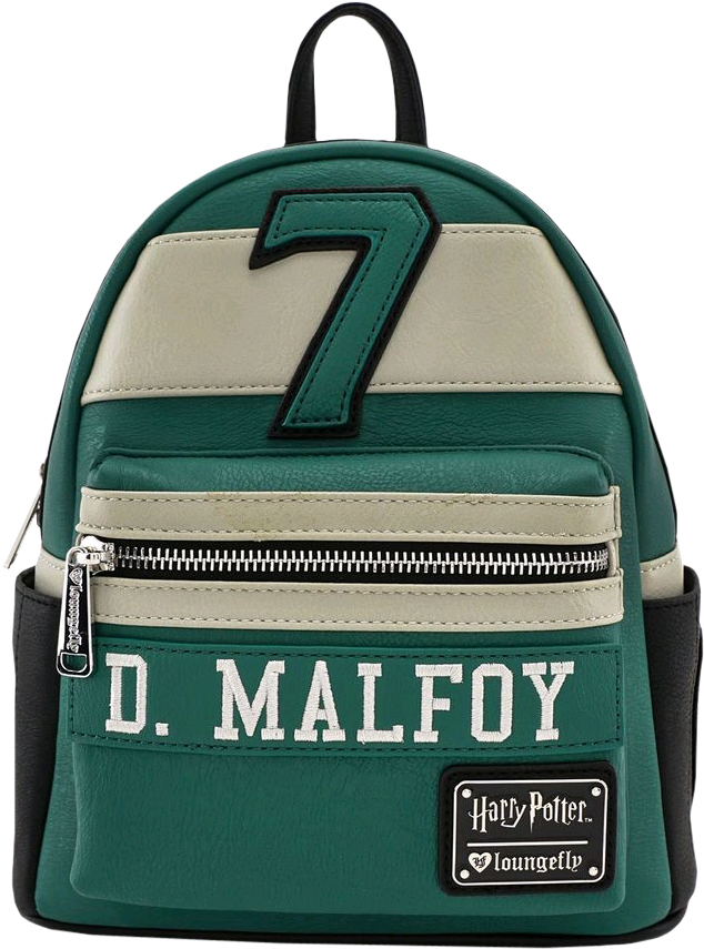 Slytherin Themed Malfoy Backpack PNG