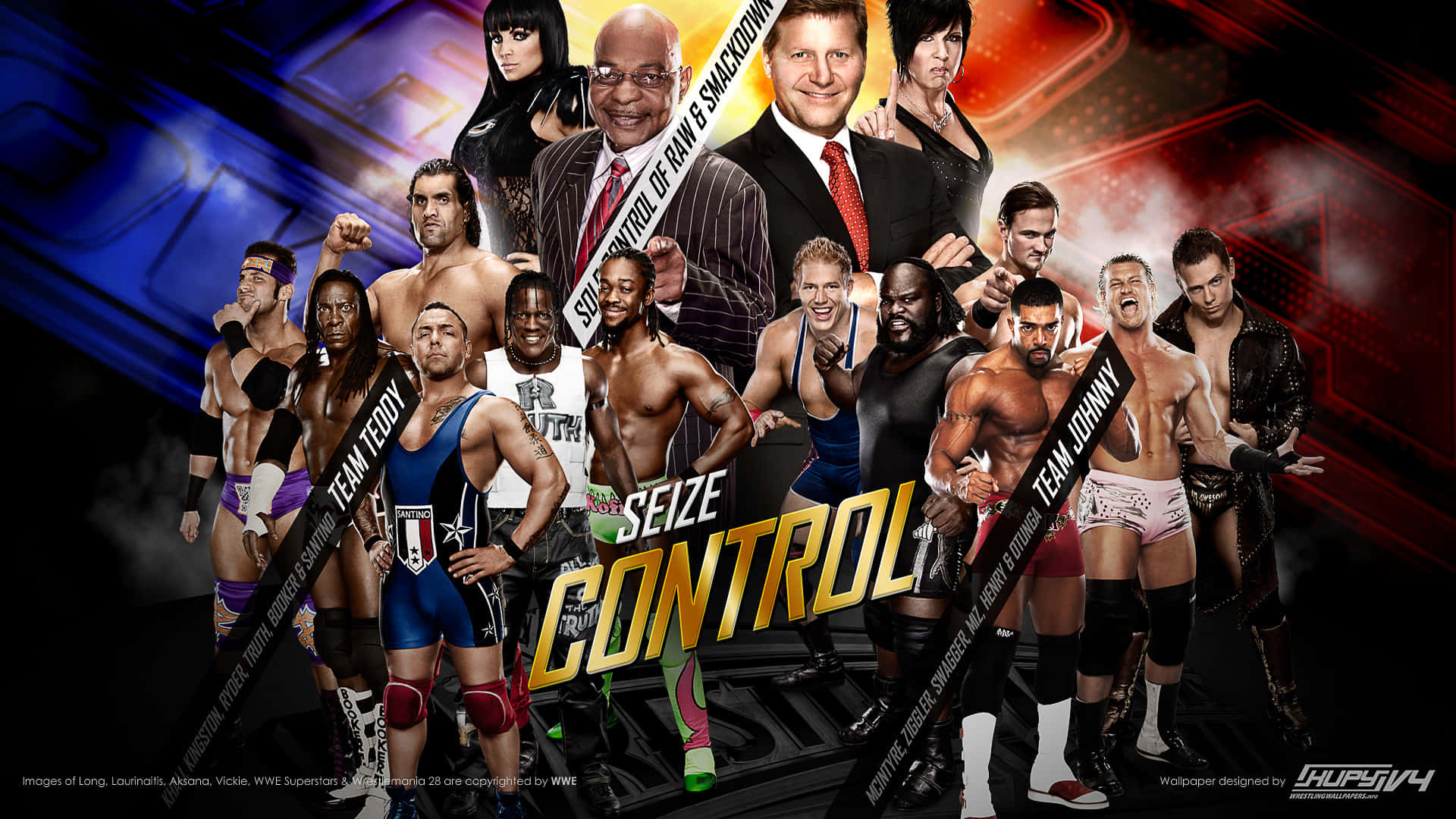 Feel the power of WWE Smackdown! Wallpaper