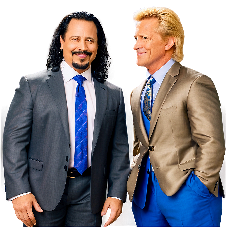 Smackdown Commentary Team Png Jih15 PNG