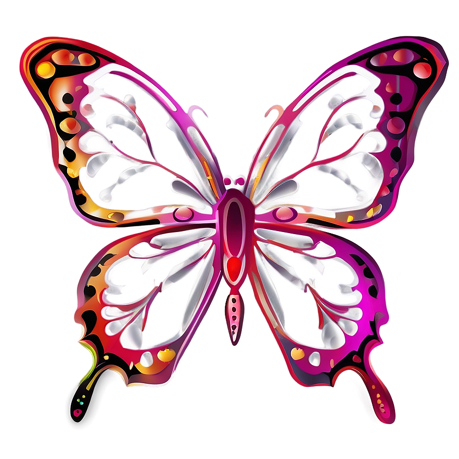 Download Small Butterfly Outline Png Adc60 | Wallpapers.com