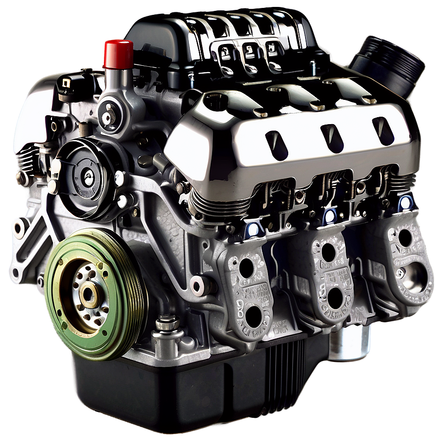 Small Car Engine Model Png 06132024 PNG