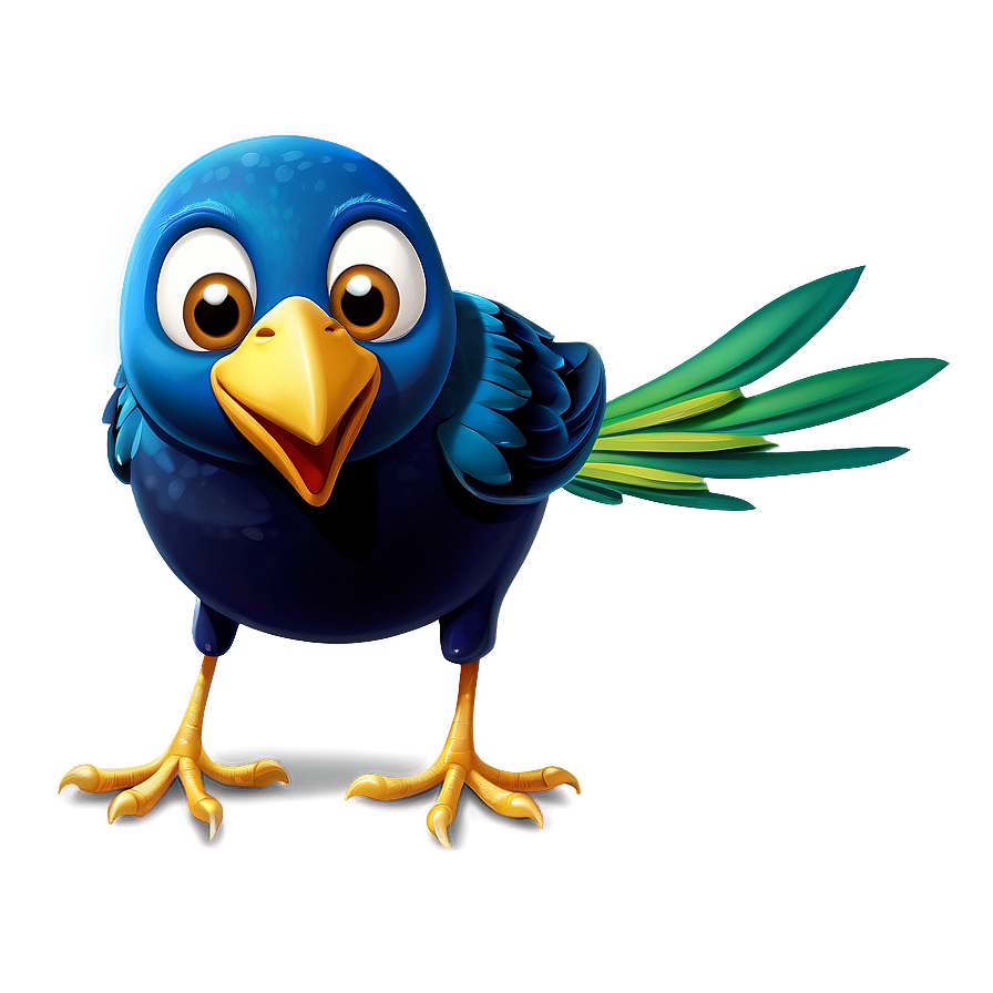 Small Cartoon Bird Png Nxh18 PNG