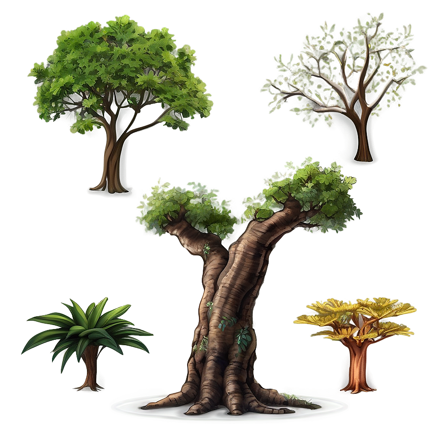 Small Deciduous Tree Png Fja24 PNG