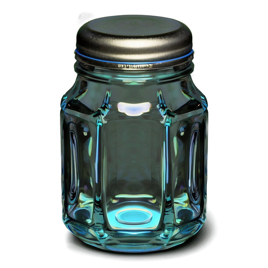 Small Glass Jar Png 06132024 PNG