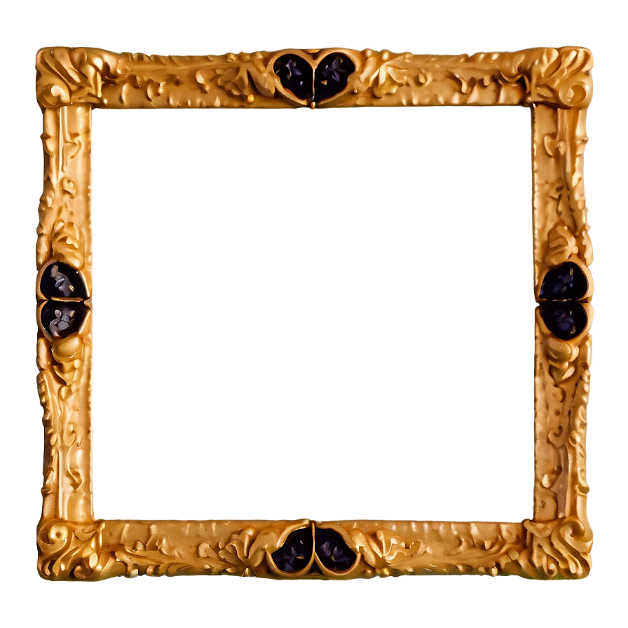 Download Small Gold Frame Png Vcw62 