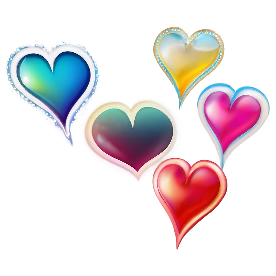 Small Hearts Png Mkr PNG