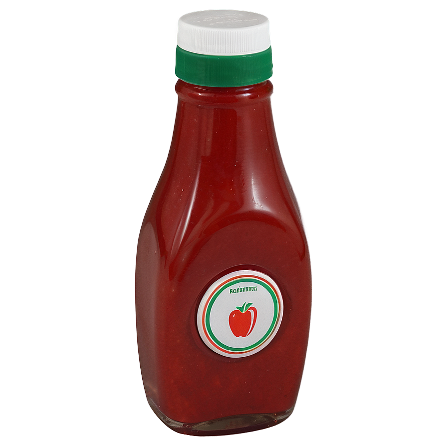 Small Ketchup Bottle Png Mfs62 PNG