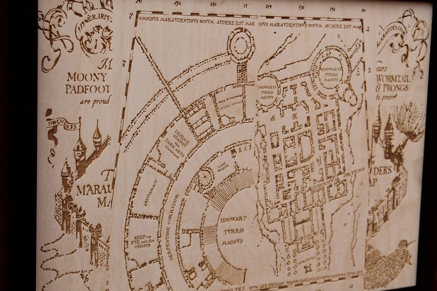 Small Marauders Map Wallpaper