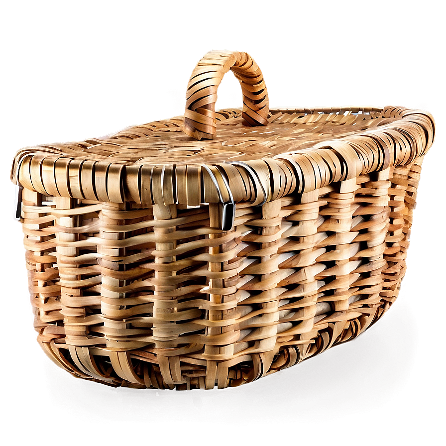 Small Picnic Basket Png 06122024 PNG