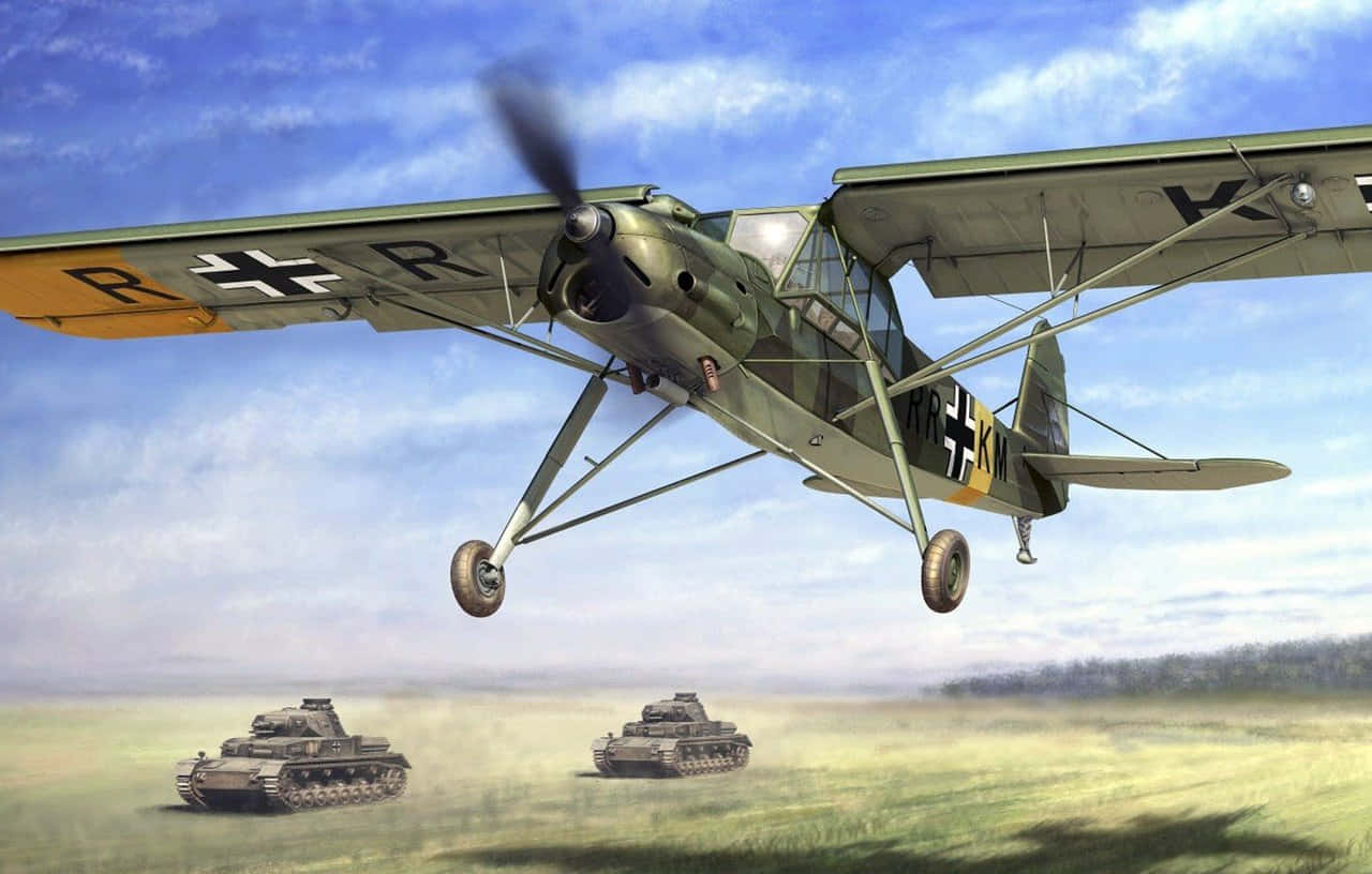 Krigsfly små baggrundsdigital illustration