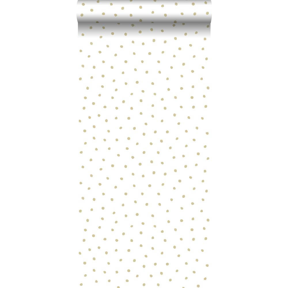 Lille Polka dot striber farverige design Wallpaper