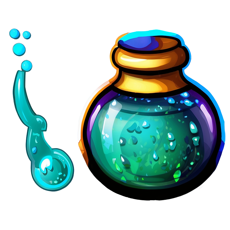 Small Potion Bottle Png Jax PNG