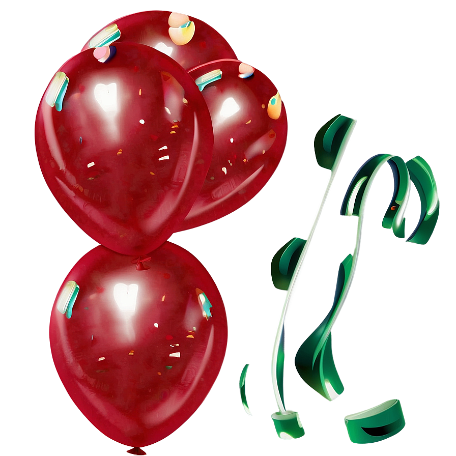 Small Red Balloons Png 95 PNG