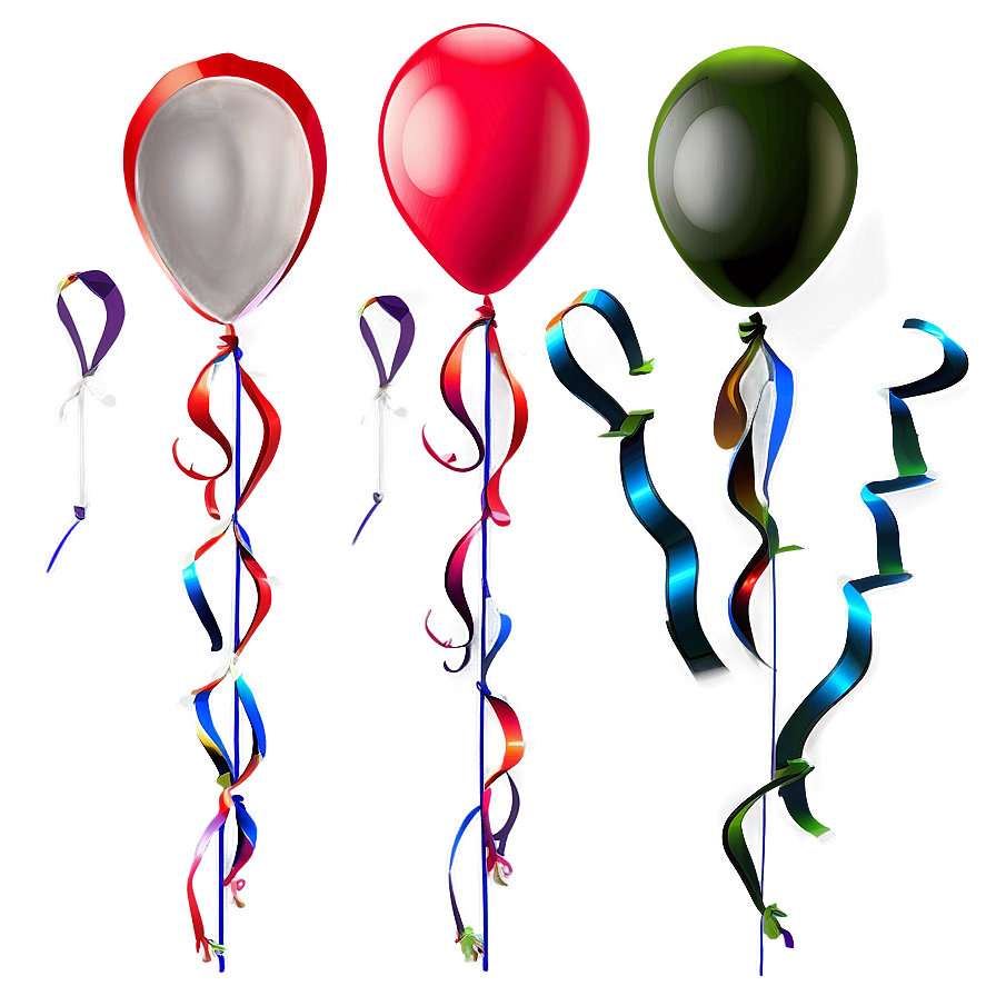 Small Red Balloons Png Gru25 PNG