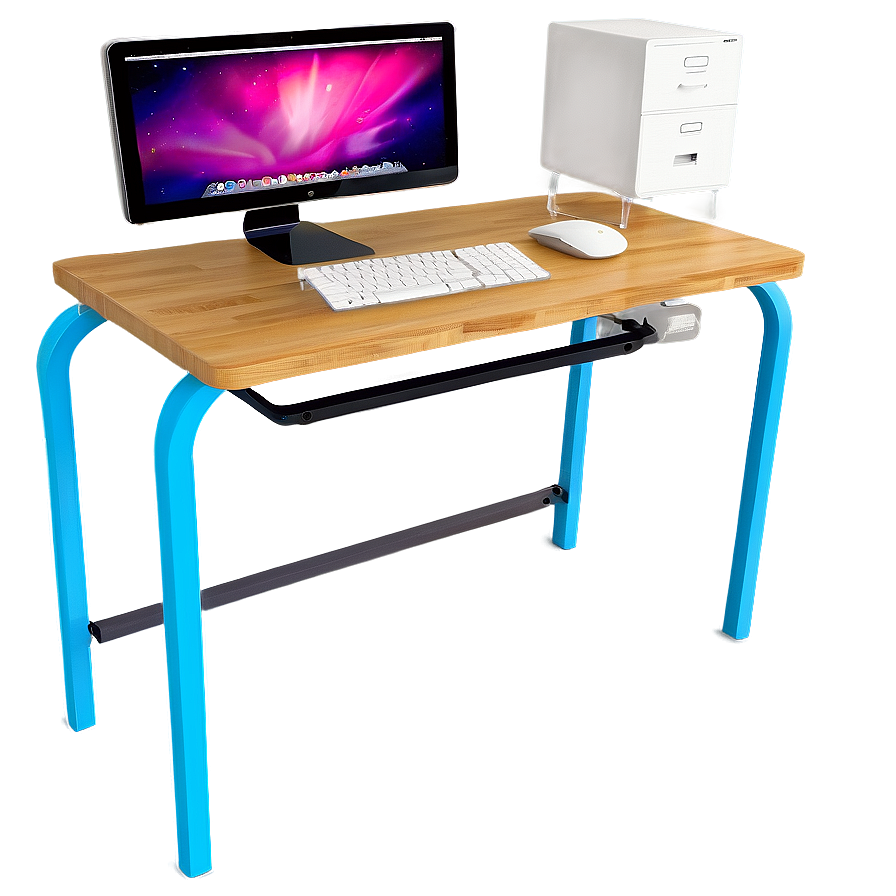 Small Space Desk Solution Png Vhx60 PNG