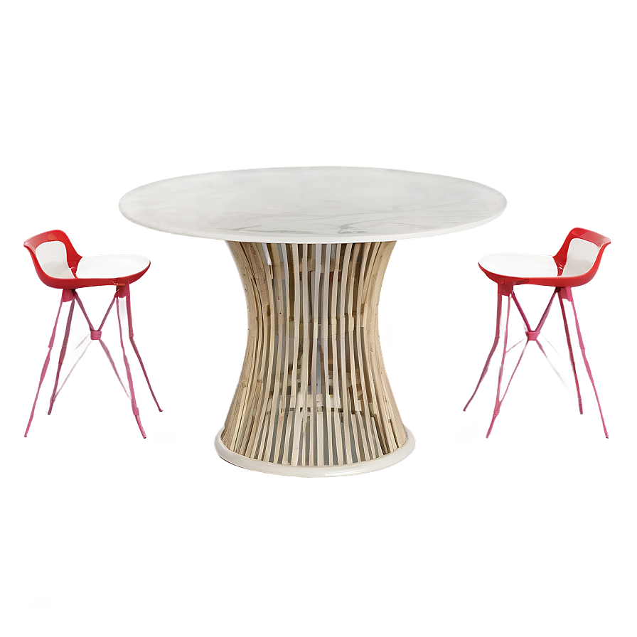 Small Space Round Table Png 06132024 PNG