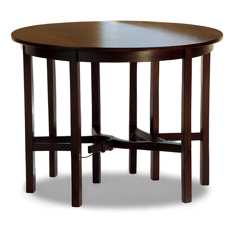 Small Space Round Table Png Frg17 PNG