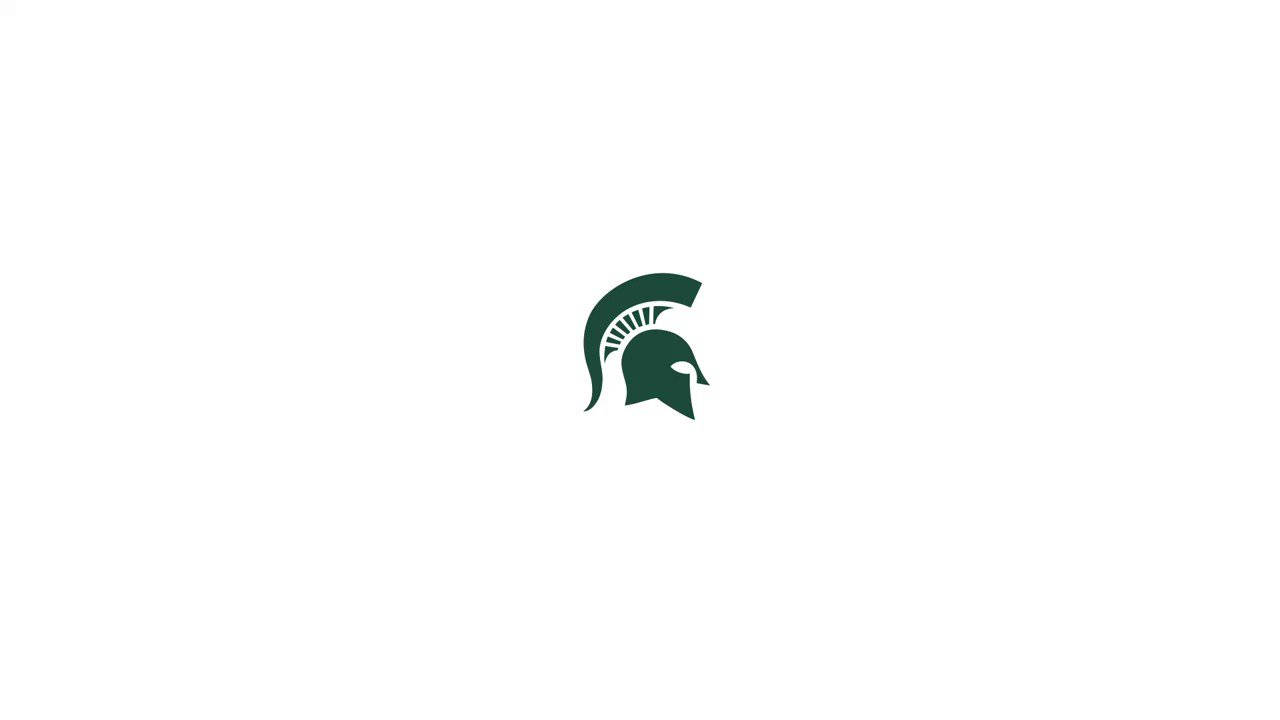 Emblemadi Forza - Logo Degli Spartani Dell'università Dello Stato Del Michigan Sfondo