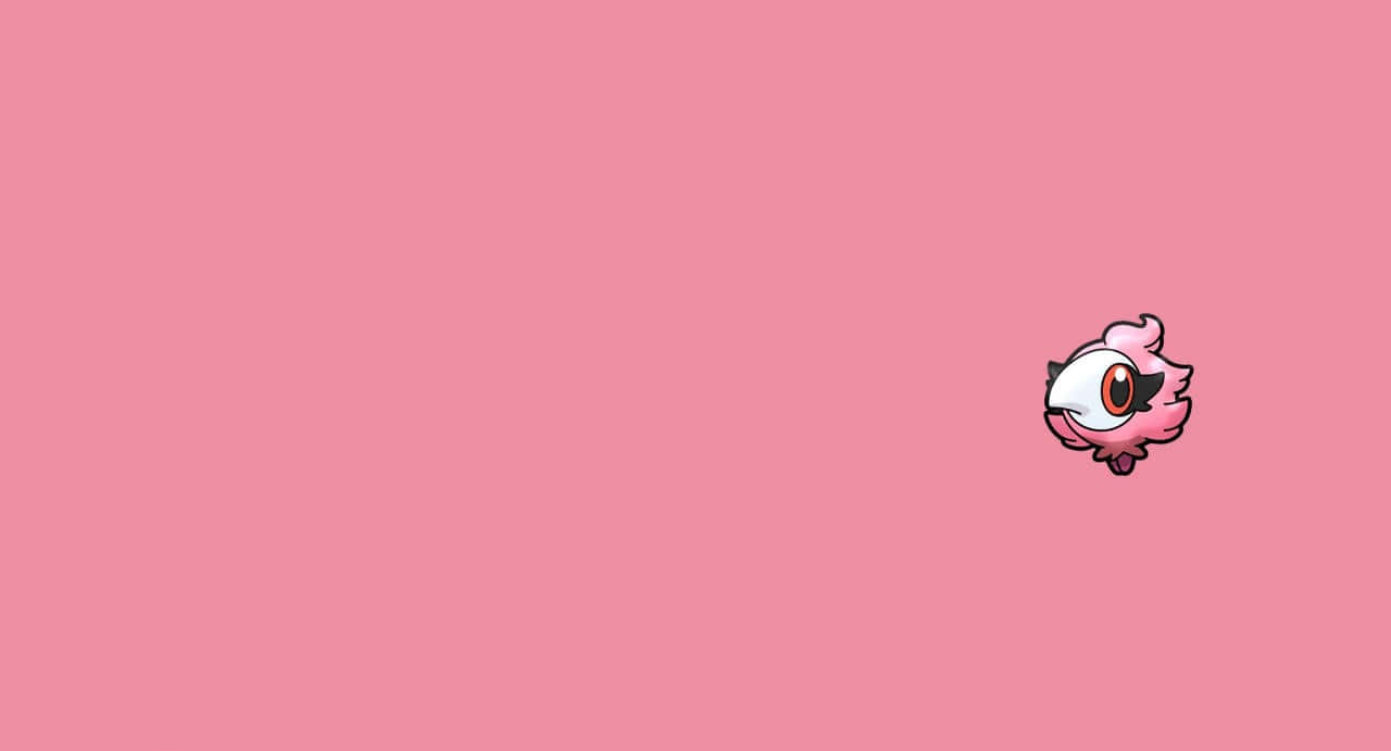 Small Spritzee On Pink Background Wallpaper