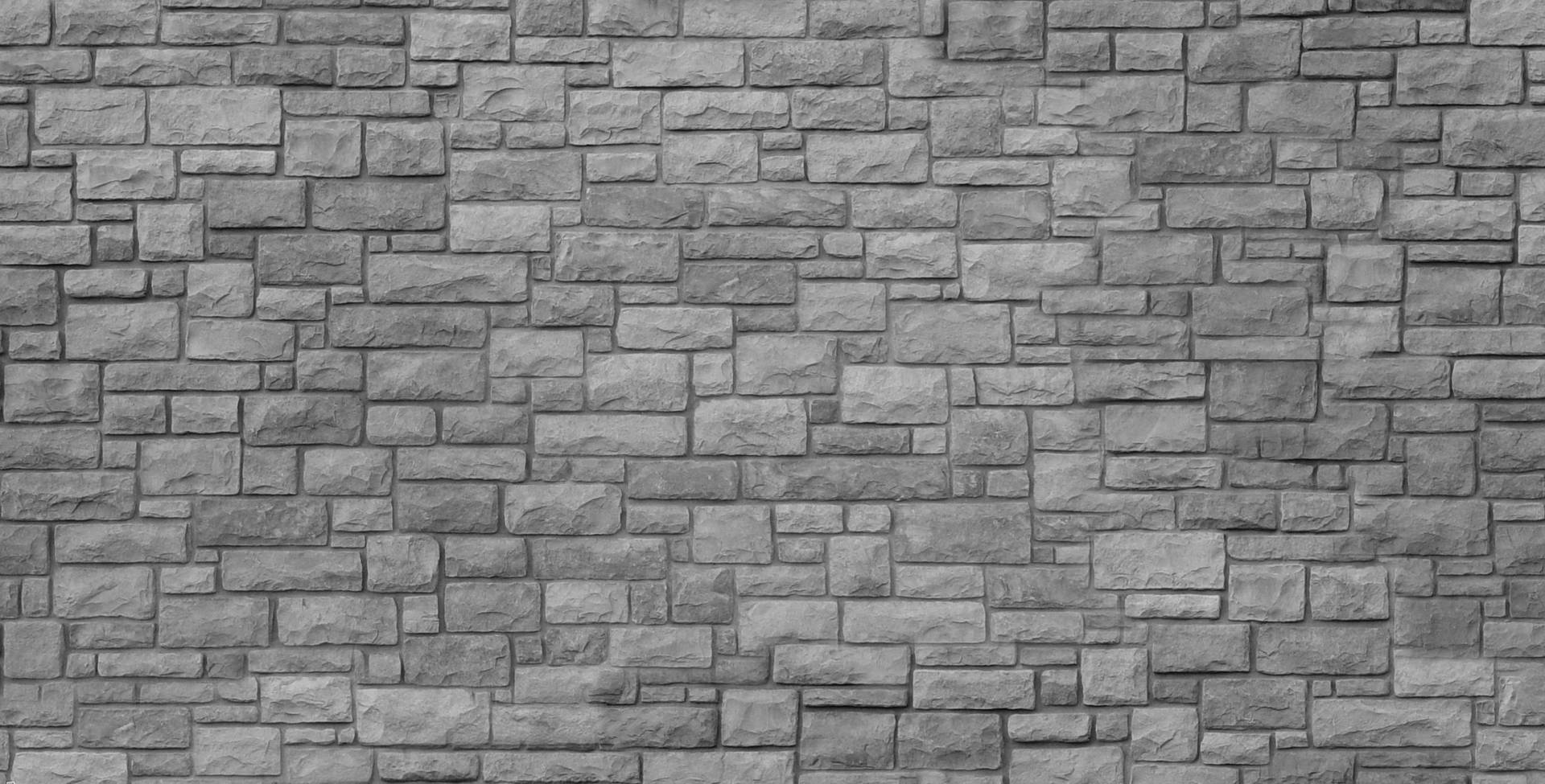 Small Stone Brick Wall Texture Wallpaper